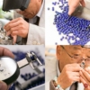 パワーストーンの加工の様子